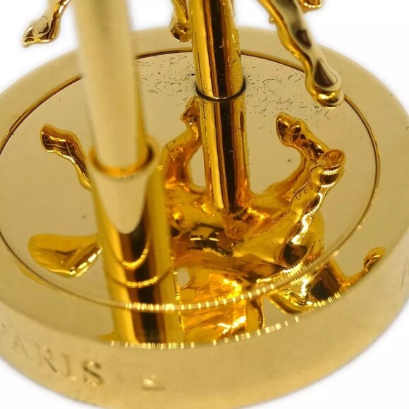 Hermes 2007 Entrez dans la danse! Pegasus Cadena Gold Small Good - Picture 4 of 5